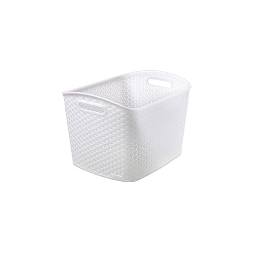 White Y-Weave Storage Basket, Extra Large